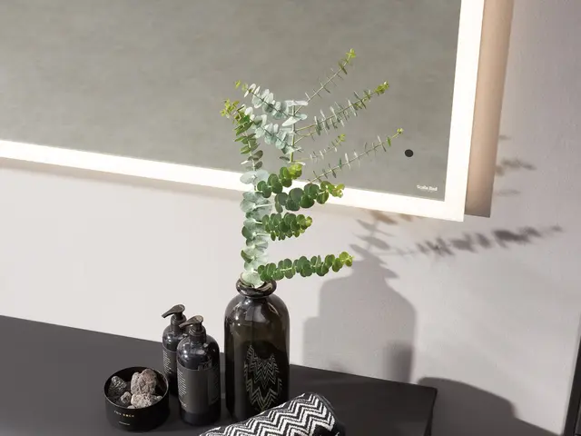 Amalfi Speil med Sandblåst kant 