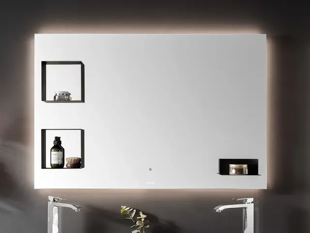 Monopoli 120 Designspeil m/magnet og backlight 