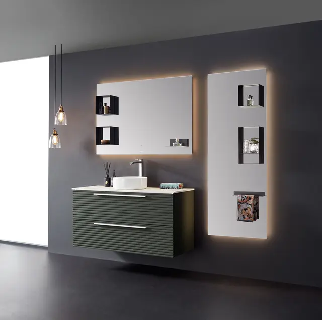 Monopoli Helfigur 60x160 Designspeil m/magnet og backlight 