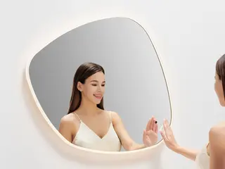 Nemi Organico 68x85 Speil med organisk form