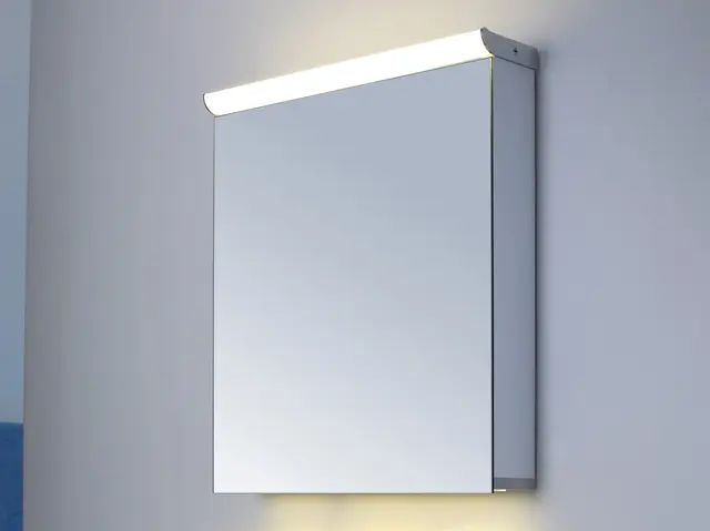 Capri 60 Speilskap med led-lys og underlys 