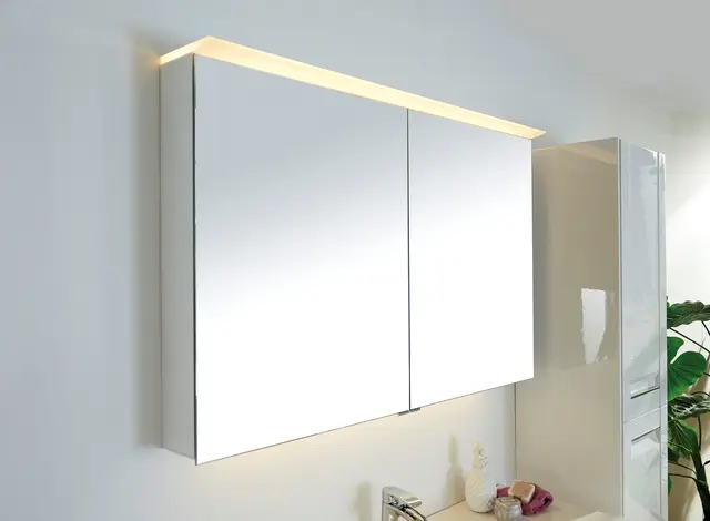 Veneto Speilskap med akryltopp og led-lys 