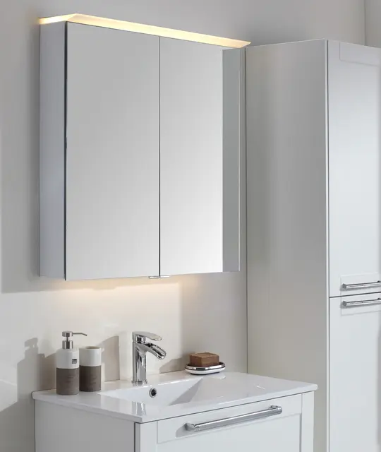 Veneto Speilskap med akryltopp og led-lys 