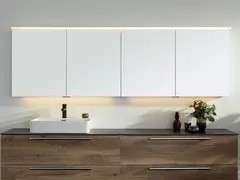 Veneto Speilskap med akryltopp og led-lys