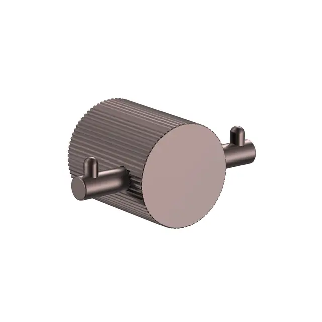 Donato Krok Dobbel - Bronse Matt Dobbel Håndklekrok i rustfritt stål 