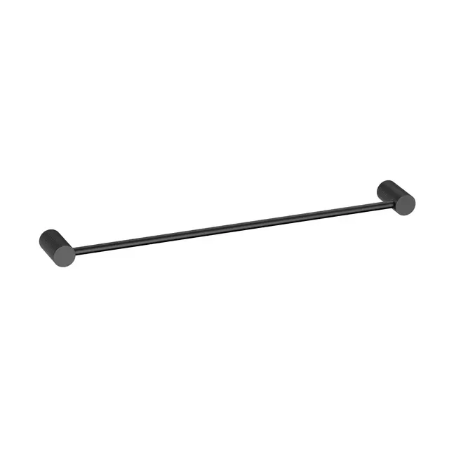 Donato Håndklestang - Sort Matt Håndklestang med enkelt heng 