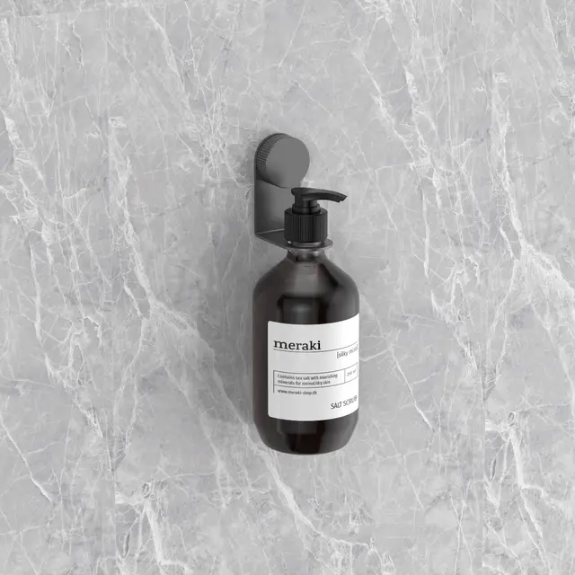 Donato Flaskeholder - Gunmetal Såpeflaskeholder i rustfritt stål 