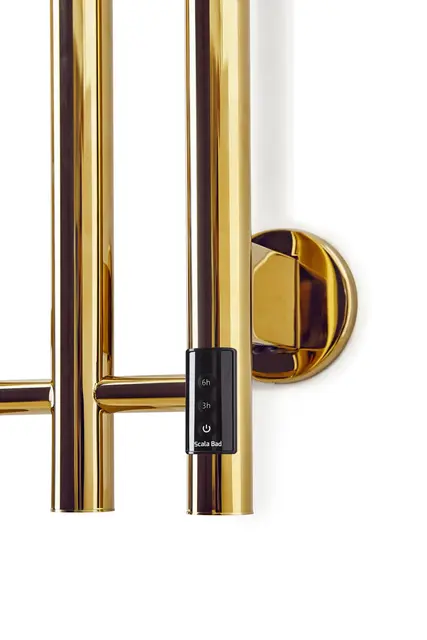 Volante Multi - Gull Håndkletørker med 4 stenger 