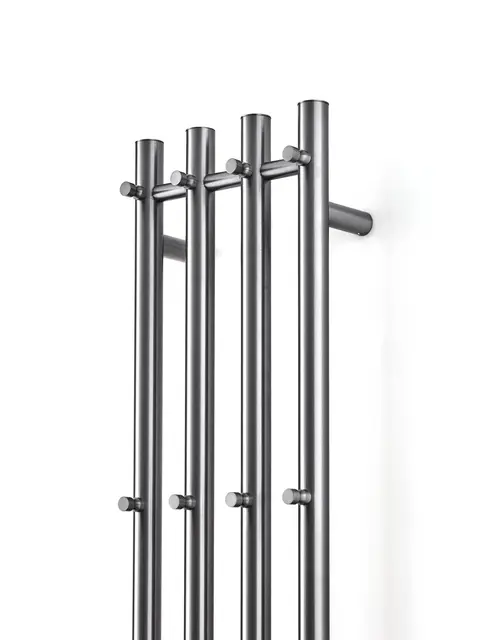 Volante Multi - Gunmetal Håndkletørker med 4 stenger 