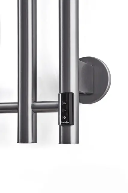 Volante Multi - Gunmetal Håndkletørker med 4 stenger 