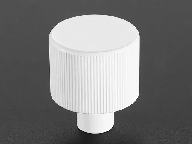 Fabio Knott - Hvit Matt Med riller 