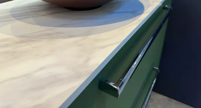 Oval Håndtak Håndtak i Krom 