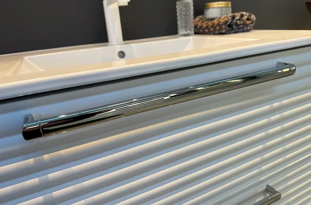 Oval Håndtak Håndtak i Krom 