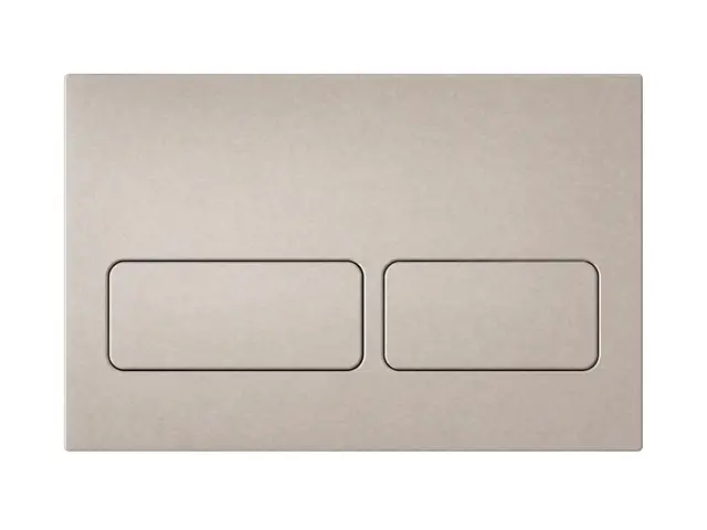 FORZA G - Beige Matt Trykkplate i rustfritt stål 