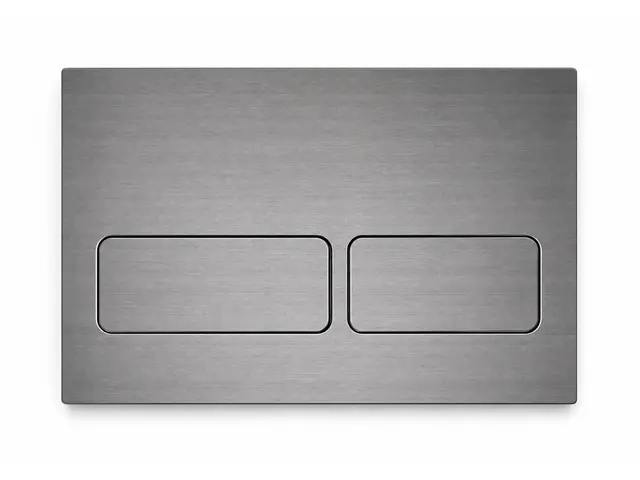 FORZA G - Gunmetal Trykkplate i rustfritt stål 