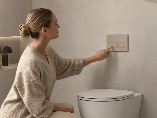 FORZA G - Beige Matt Trykkplate i rustfritt stål 